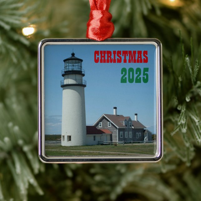 Cape Cod, Highland Lighthouse Ornament (Tree)