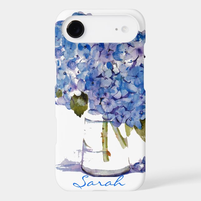 Cape Cod Hydrangeas iPhone 6 case Personalised (Back)