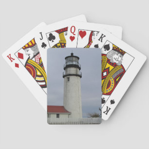 Cape Cod lighthouse Playing Cards