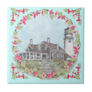 Cape Cod Lighthouse Tile