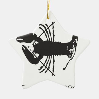 CAPE COD LOBSTER CERAMIC TREE DECORATION