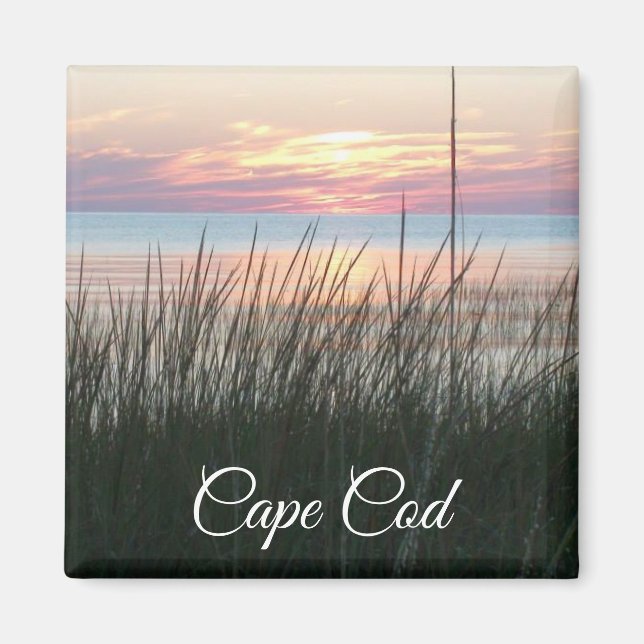 Cape Cod, Ma Photography Souvenir Keepsake Magnet (Front)