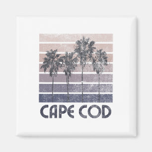 Cape Cod Machusetts Beach Summer Vacation Vintage Magnet