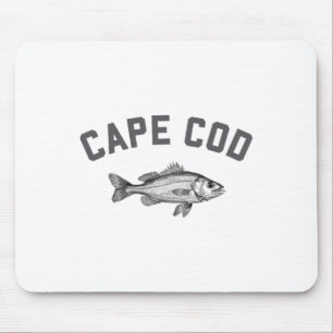 Cape Cod Machusetts Fishing Stripers Mouse Pad