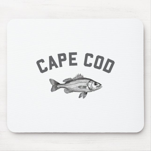 Cape Cod Machusetts Fishing Stripers  Mouse Pad (Front)
