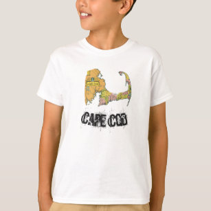 Cape Cod Map Boy's Shirt