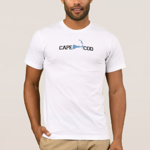 Cape Cod "Map" Design. T-Shirt