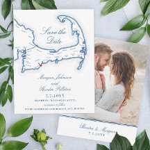 Cape Cod Map Elegant Destination Wedding