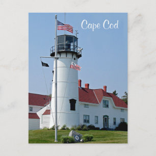 Cape Cod Mass Chatham  Lighthouse Post Card