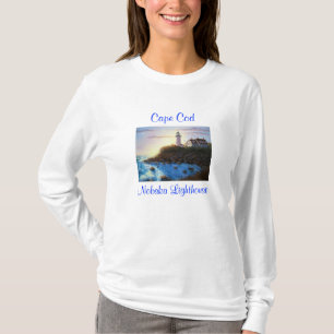Cape Cod Mass Nobska Lighthouse Sweatshirt Hoodie T-Shirt