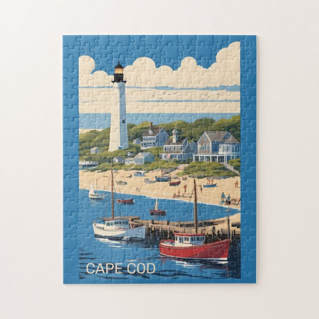 Cape Cod Massachusetts Jigsaw Puzzle (Vertical)