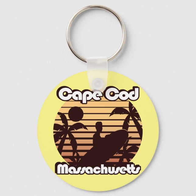 Cape Cod Massachusetts Key Ring (Front)