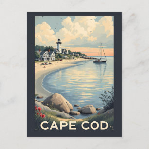 Cape Cod Massachusetts Postcard