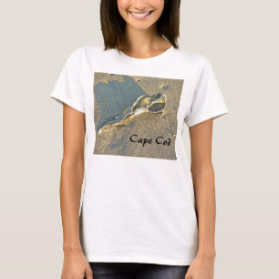 Cape Cod Massachusetts - Shell & Surf T-Shirt