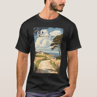 Cape Cod Massachusetts Travel Art Vintage