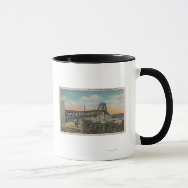 Cape Cod, MassachusettsView of Bourne Bridge Mug (Right)