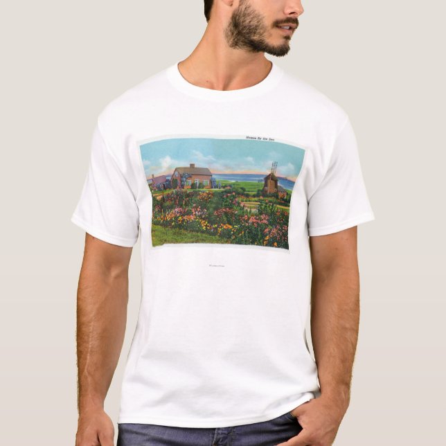 Cape Cod, MassachusettsView of Homes by the T-Shirt (Front)