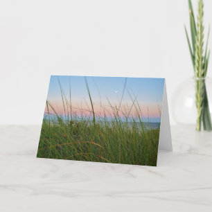 Cape Cod Moonrise Greeting Card