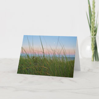 Cape Cod Moonrise Greeting Card