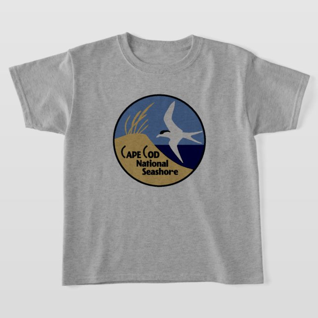 Cape Cod National Seashore Classic Summer T-Shirt (Laydown)