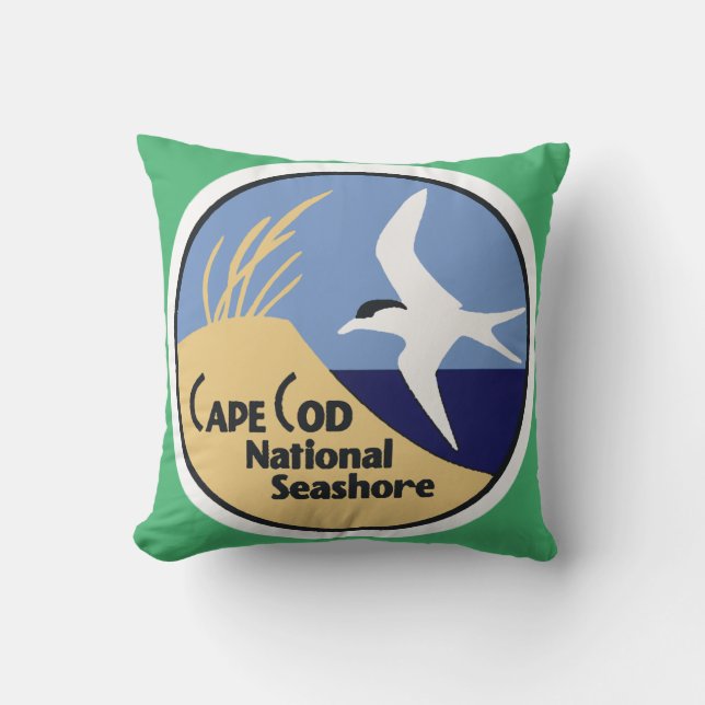 Cape Cod National Seashore - Customise Colour! Cushion (Front)