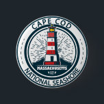 Cape Cod National Seashore Massachusetts Badge<br><div class="desc">Cape Cod National Seashore illustration in a badge style circle.</div>