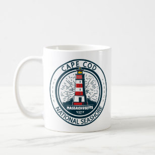 Cape Cod National Seashore Massachusetts Badge Coffee Mug