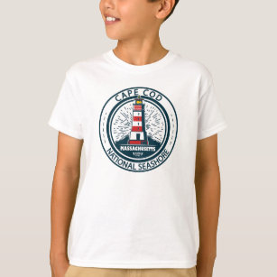 Cape Cod National Seashore Massachusetts Badge T-Shirt