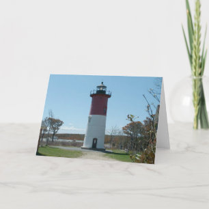 Cape Cod, Nauset Lighthouse Blank Card