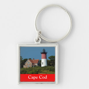 Cape Cod Nauset Lighthouse, Eastham, MA Keychain