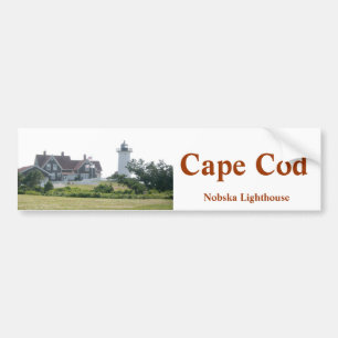 Cape Cod Nobska Lighthouse Bumper Sticker