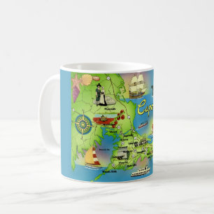 Cape Cod Postcard Mug