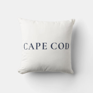 Cape Cod Preppy Coastal Home Decor Cushion