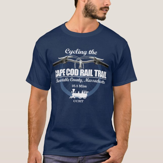 Cape Cod Rail Trail (H2) T-Shirt (Front)