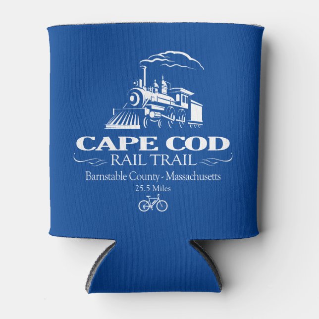 Cape Cod Rail Trail (RT) Can Cooler (Front)