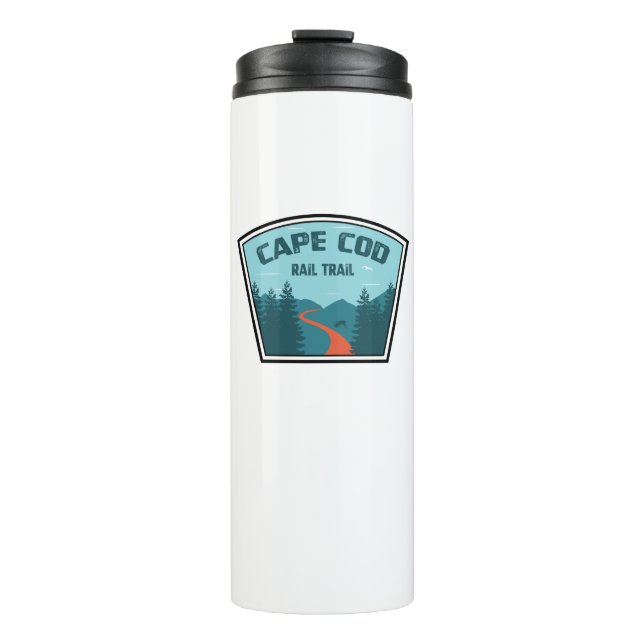 Cape Cod Rail Trail Thermal Tumbler (Front)