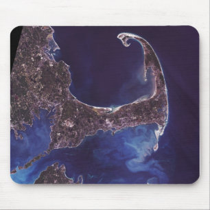 Cape Cod Satellite Photograph Mouse Pad
