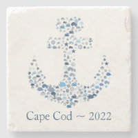 Cape Cod Souvenir Coaster - Customise