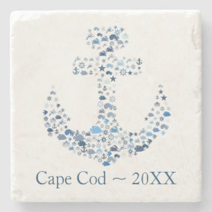 Cape Cod Souvenir Coaster - Customize