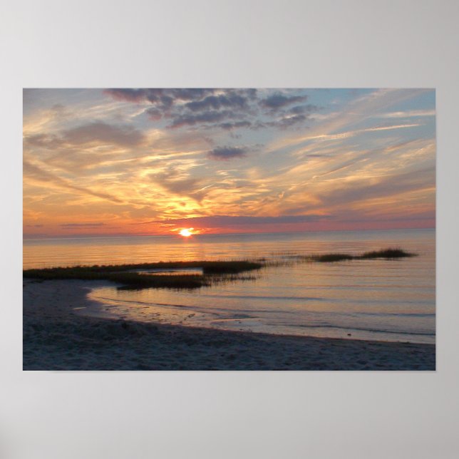 Cape Cod Sunset Poster (Front)