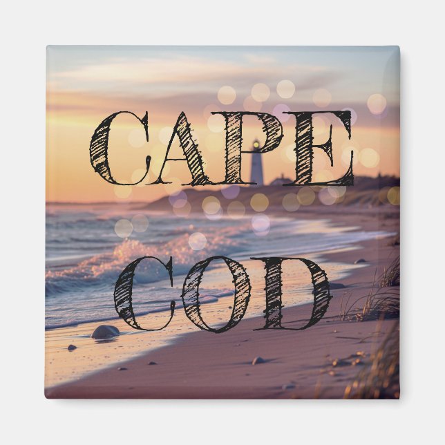 Cape Cod Travel Magnet (Front)