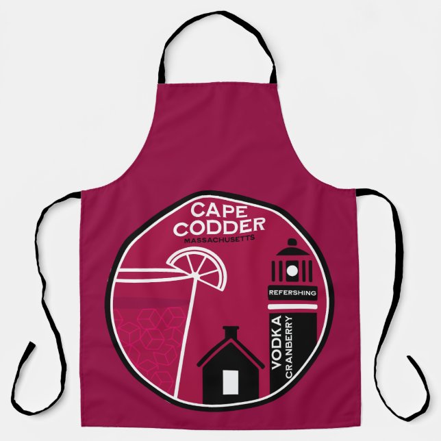 Cape Codder Cocktail Apron (Front)