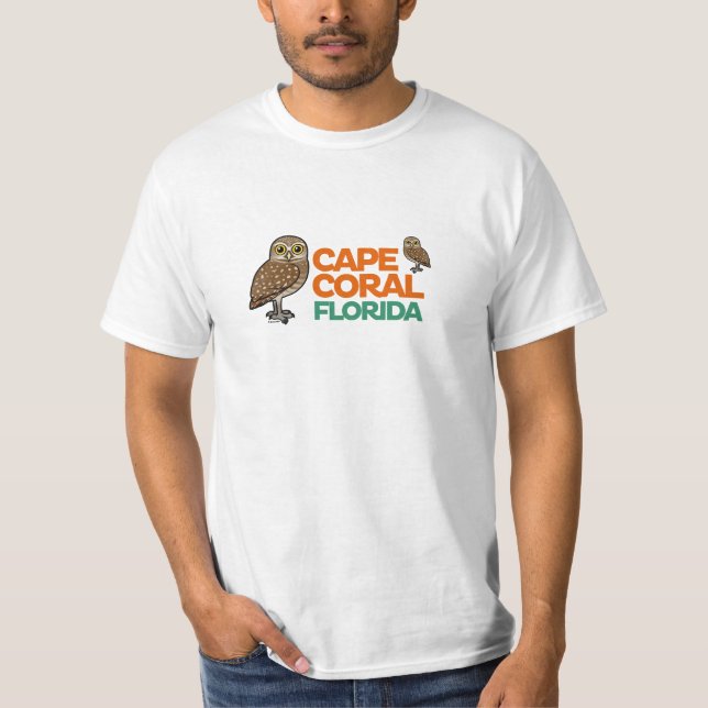 Cape Coral Burrowing Owls T-Shirt (Front)