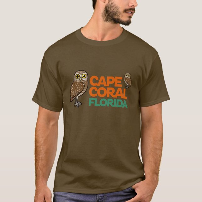 Cape Coral Burrowing Owls T-Shirt (Front)