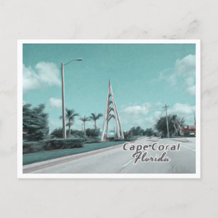 CAPE CORAL FLORIDA POSTCARD