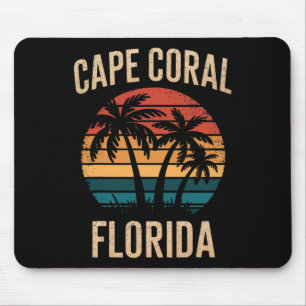 Cape Coral Florida Vacation Souvenirs For Family V Mouse Pad
