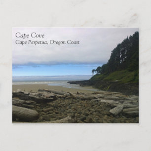 Cape Cove, Cape Perpetua, Oregon Postcard