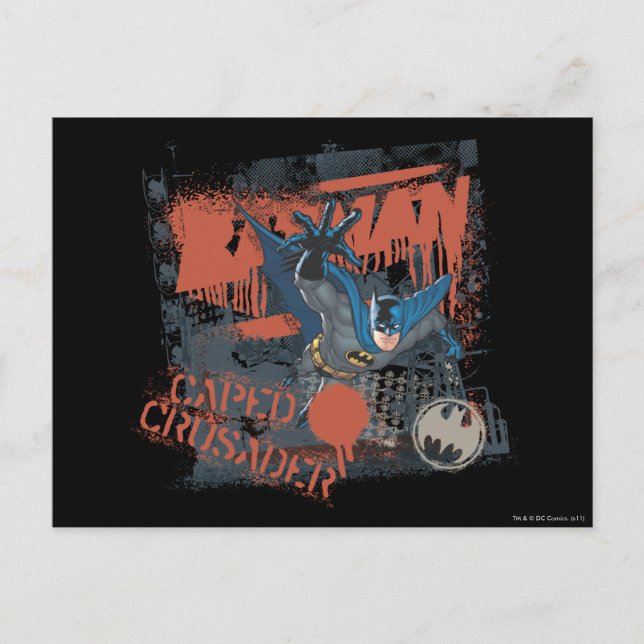 Cape Crusader Collage Postcard (Front)