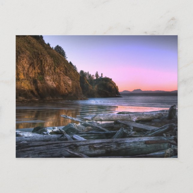 Cape Disappointment lighthouse Postcard (Front)