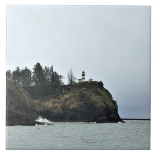 Cape Disappointment Lighthouse, WA Ceramic Tile